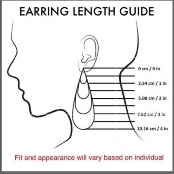 New Bling Red Heart Bead & Rhinestone Statement Earrings Valentines Christmas - Picture 6 of 8